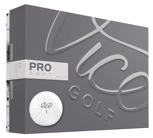 Vice Golf Pro Soft White Golf Balls