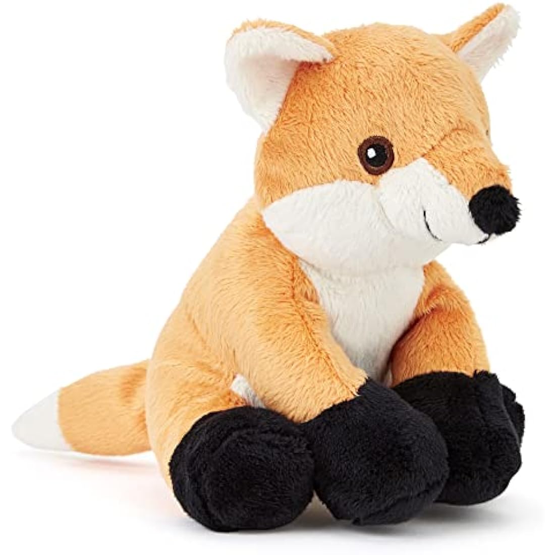 Zappi Co 100% Recycled Plush Fox Toy (13-15cm) Stuffed Soft Cuddly animals Collection For New Born Child
