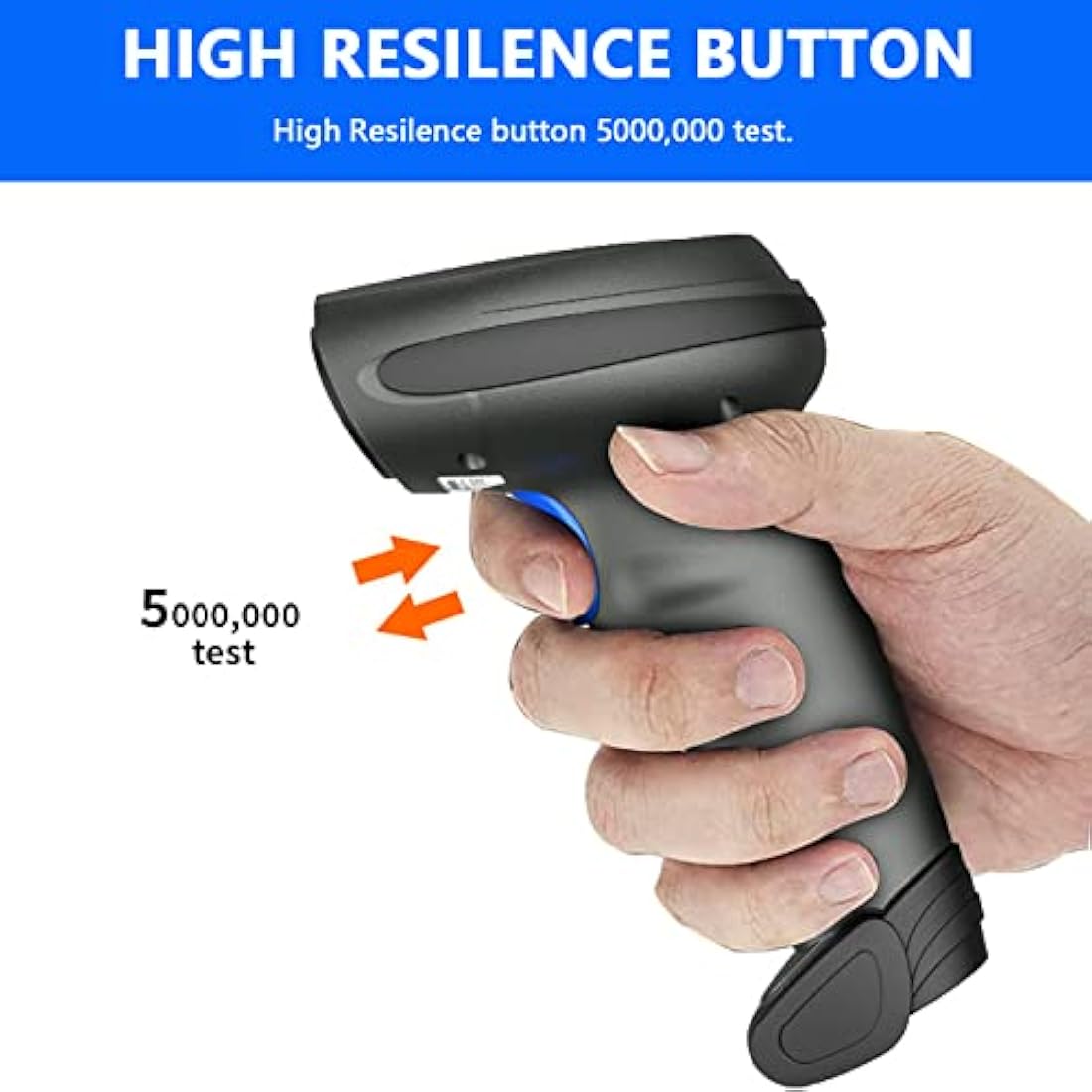 LENVII Handheld 2D Barcode Scanner QR Code Scanner 1D Bar Code Scanner USB Barcode Reader Barcode Scanners for Shop,Store,Supermarket, Warehouse