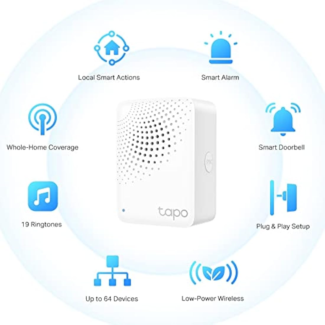 TP-Link H100 Tapo Smart Home, White, Hub