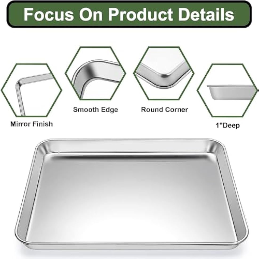 Baking Sheet Tray Cooling Rack with Silicone Mat Set, Stainless Steel Cookie Pan for Oven, Set of 9 (3 Sheets + 3 Racks + 3 Mats), Warp Resistant & Heavy Duty Easy Clean