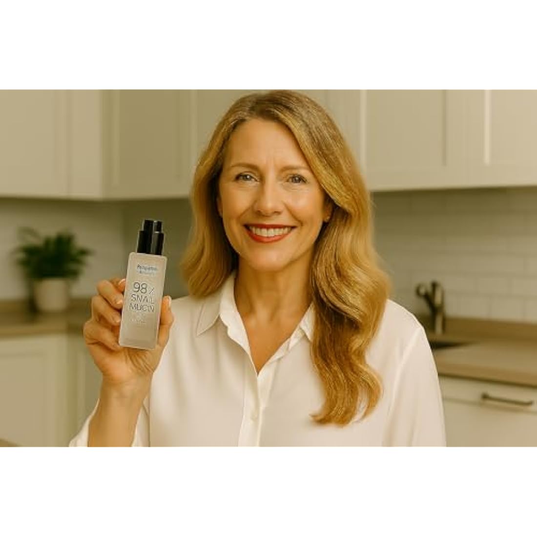 98% Snail Mucin Serum - Benjamin Button® | Hydrating, Anti-Aging, & Brightening with Hyaluronic Acid, Niacinamide, Green Tea, Aloe Vera | Ideal for Sensitive Skin & All Skin Types