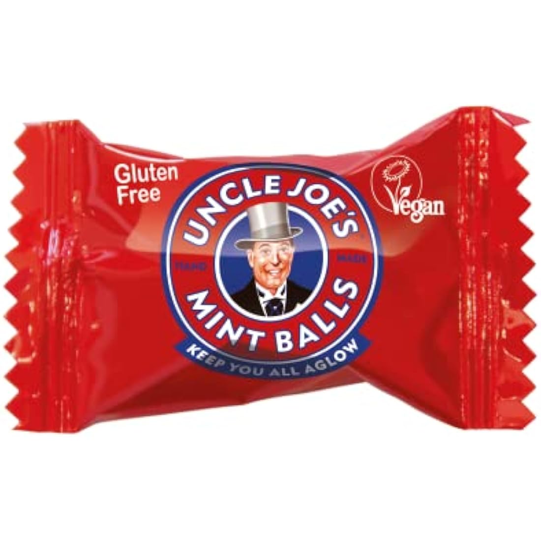 Uncle Joe's | Mint Balls | 2kg Bulk Bag | Traditional Mint Balls made using the same recipe from 1898 | Natural Ingredients | Free From Artificial Colors and Flavours