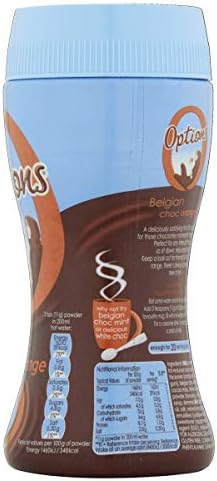 Options Orange Hot Chocolate Drink (Multipack of 6 X 220g Jars)