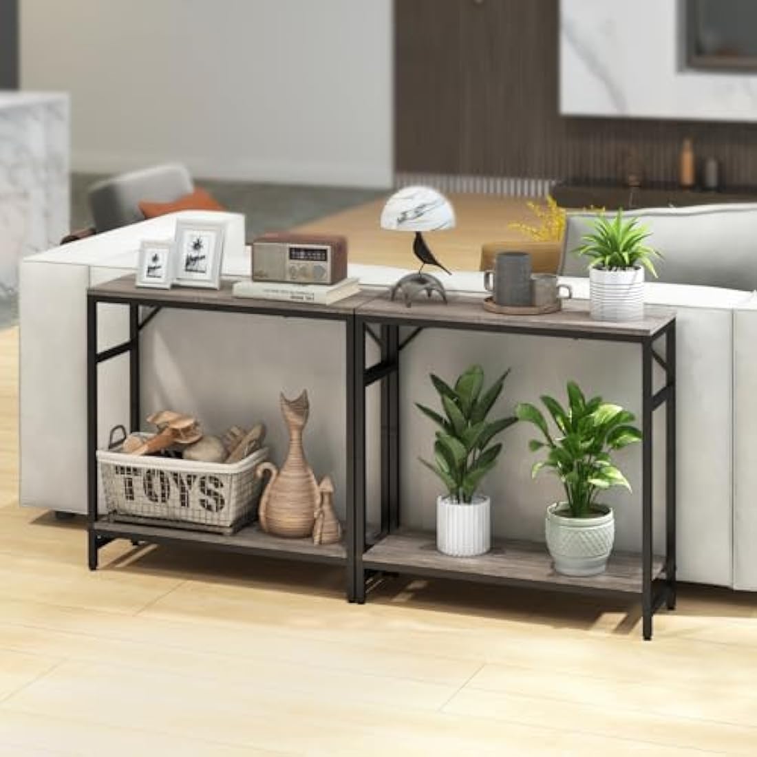 Livofloral Entryway Table, Narrow Sofa & Console Tables, Behind Couch Table for Hallway Bedroom Living Room Foyer Office