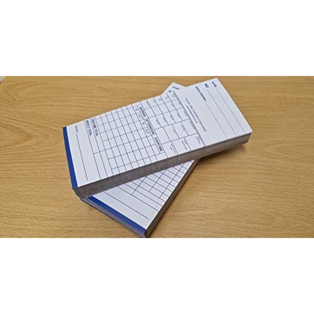 QuickClocks Weekly Clocking in Cards (Pack 500 Cards) for QC500N, QC500D and QC400 Clocking in Machines
