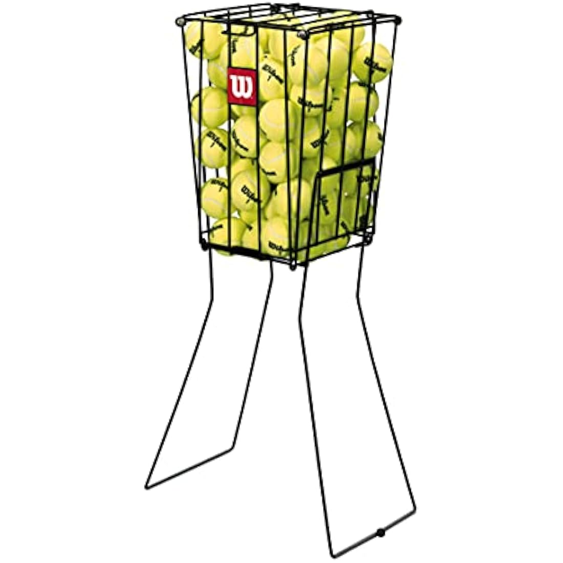 Wilson Unisex Adult Ball Pick Up Basket Tennis Ball Collection Pick-Up Basket, 75 tennis balls capacity, NS
