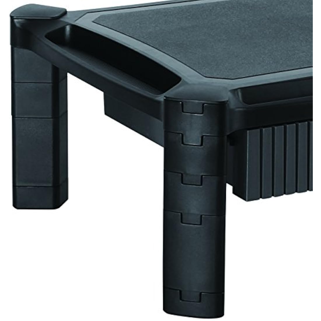 StarTech.com Adjustable Monitor Riser - Drawer - Monitors up to 32”- Adjustable Height - Monitor Stand - Computer Monitor Riser (MONSTADJD)