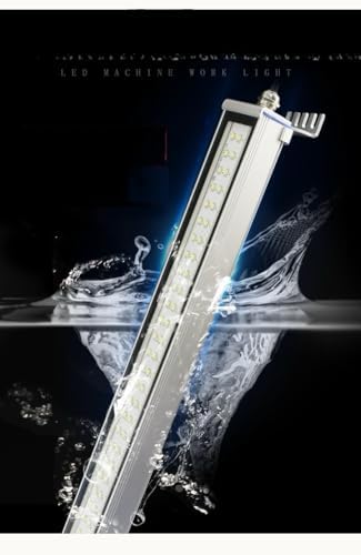 YJELINOA 16W Waterproof LED Work Light 240V CNC Milling Drilling Lathe Machine Lights Workshop Garage Lighting Industrial Light Tube Light IP67 Waterproof Light (16, Watts)