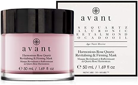 Avant | Beauty Sleeping Mask | Improves Radiance, Firms and Revitalises | Harmonious Quartz Revitalising Firming Mask | 50 ml