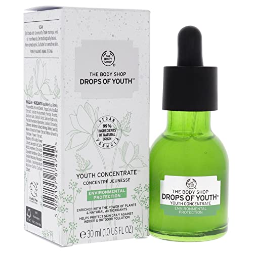 The Body Shop Nutriganics Drops Of Youth Unisex, Nutriganics Pflegekonzentrat Für Ein Jüngeres Hautbild