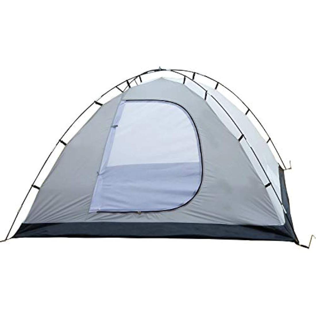 SAFACUS 3-4 Person Dome Camping Tent, Double layer, Full Waterproof Holiday Family 3 to 4 Man Tent, Easy to Set Up for Outdoors Hiking Fishing Traveling Beach Vacation