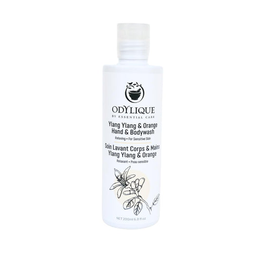 Odylique Ylang Ylang & Orange Hand & Body Wash | Vegan, Organic & 100% Natural | Sulphate Free