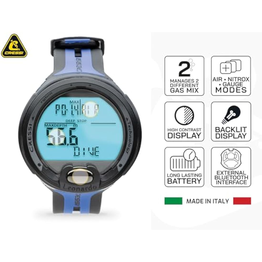 Cressi Leonardo Scuba Diving Computer