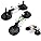 HIGHTOP 2PCS 6Inch Adjustable Stone Seam Setter Suction Cup Suckers Clamps Lifter for Granite Ceramic Tile Marble Glass Joining and Leveling and Aligning Tiles Countertop Installation Tool