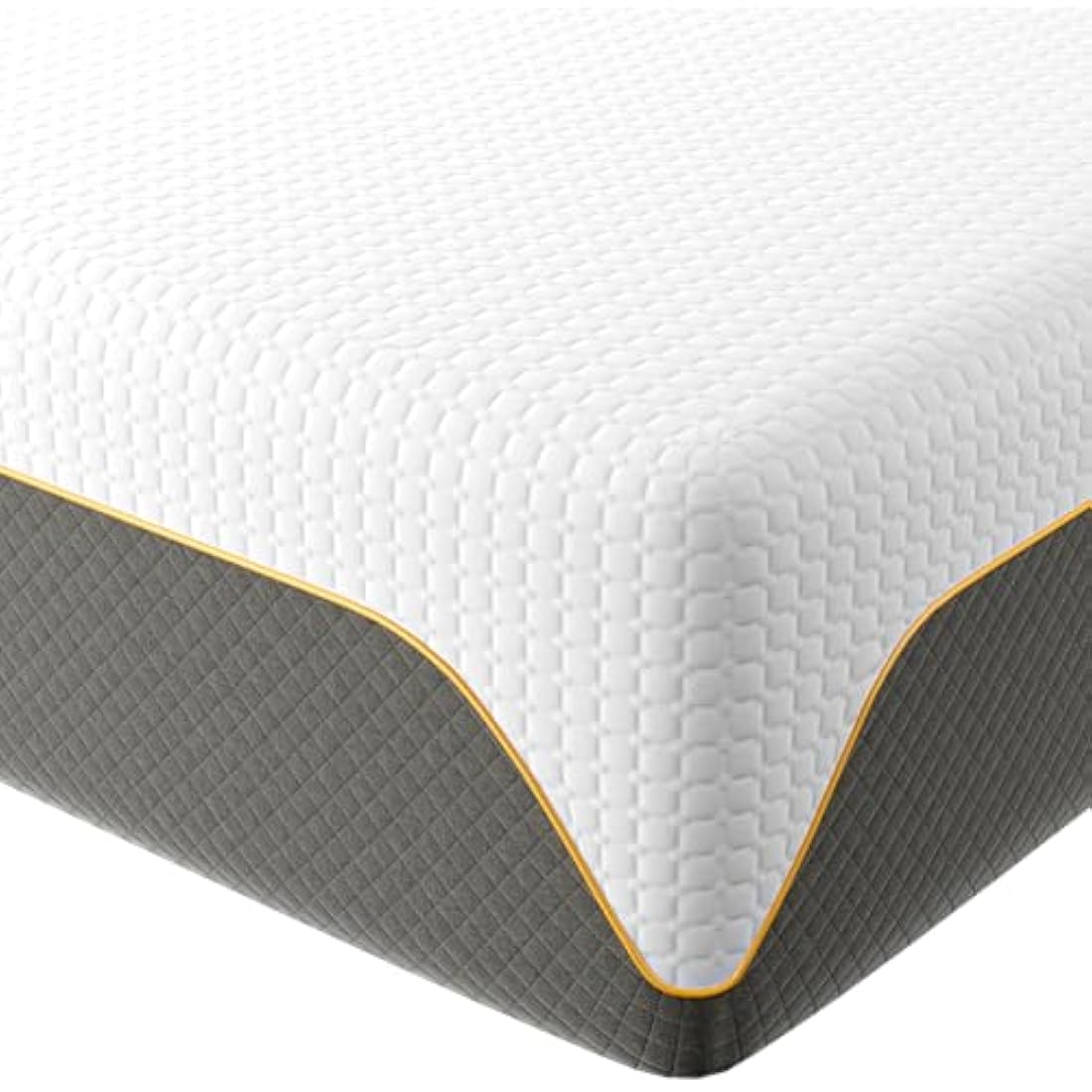 Doubleslee Memory Foam Mattress, 4FT6 Double Mattress, Medium Firm Feel, Soft Skin-friendly Durable, Sleep Cooler and Back Pain Relief, in a Box(135x190x20cm)