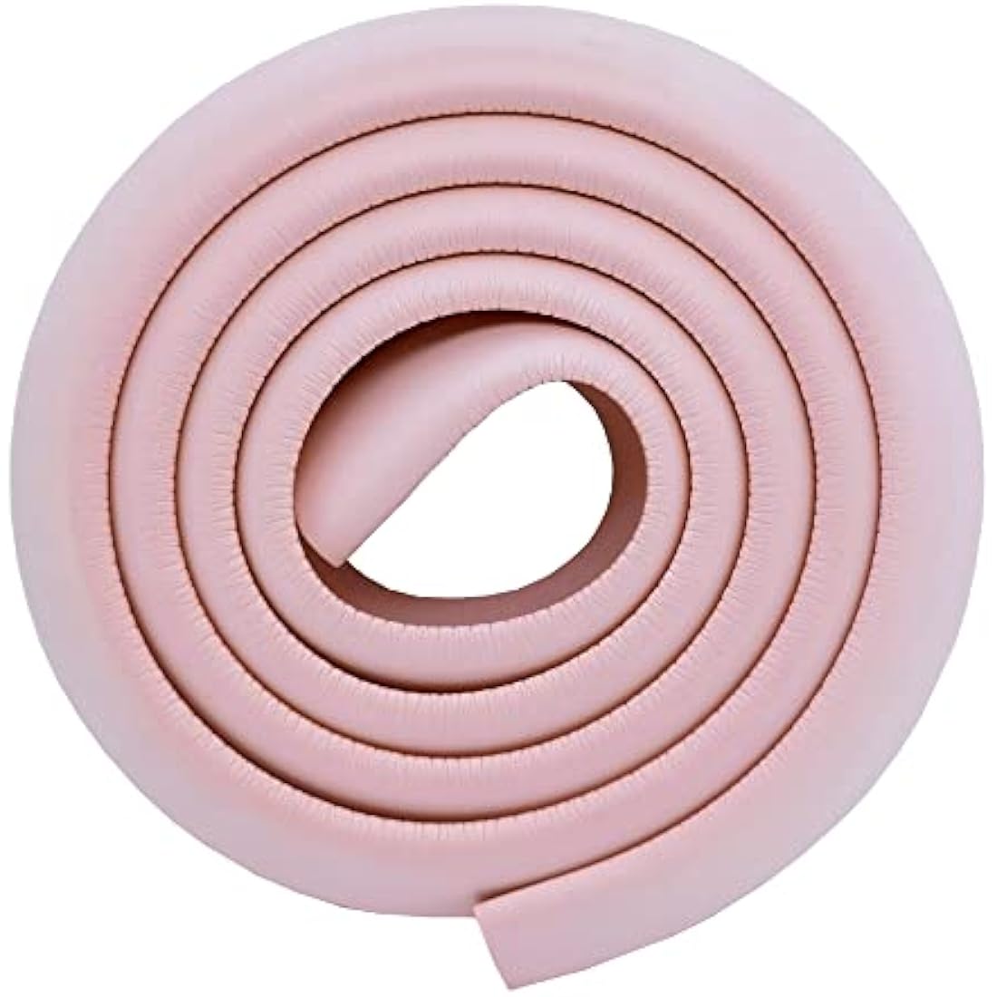 M2cbridge L Shape Extra Thick Furniture Table Edge Protectors Foam Baby Safety Bumper Guard 2 M (Pink)