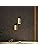 ouglres Black Gold Industrial Cylinder Hanging Lamp, 1 Flame Wood, Kitchen Island Pendant Light, Aluminium Lampshade, Vintage E27 for Bedroom, Dining Room, Bar, Adjustable Height