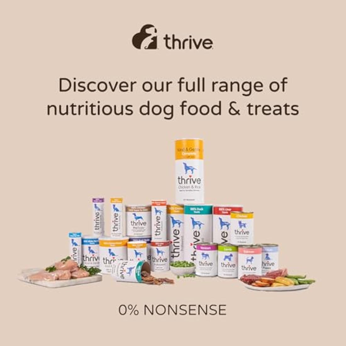 thrive Dog ProReward LIVER TREATS MaxiTube