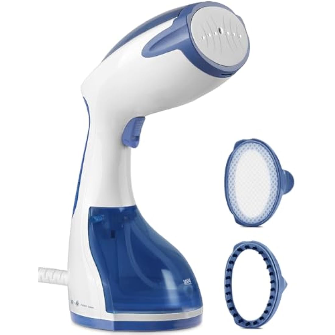 BEAUTURAL Clothes Steamer, Portable Handheld Garment Fabric Wrinkles Remover, 30-Second Fast Heat-up, Auto-Off, Large Detachable Water Tank, Dark Blue