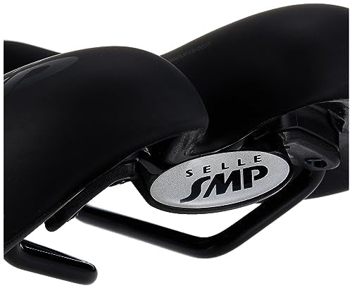 SMP4Bike Selle SMP TRK Medium Saddle,Black,28.0 x 16.0-cm