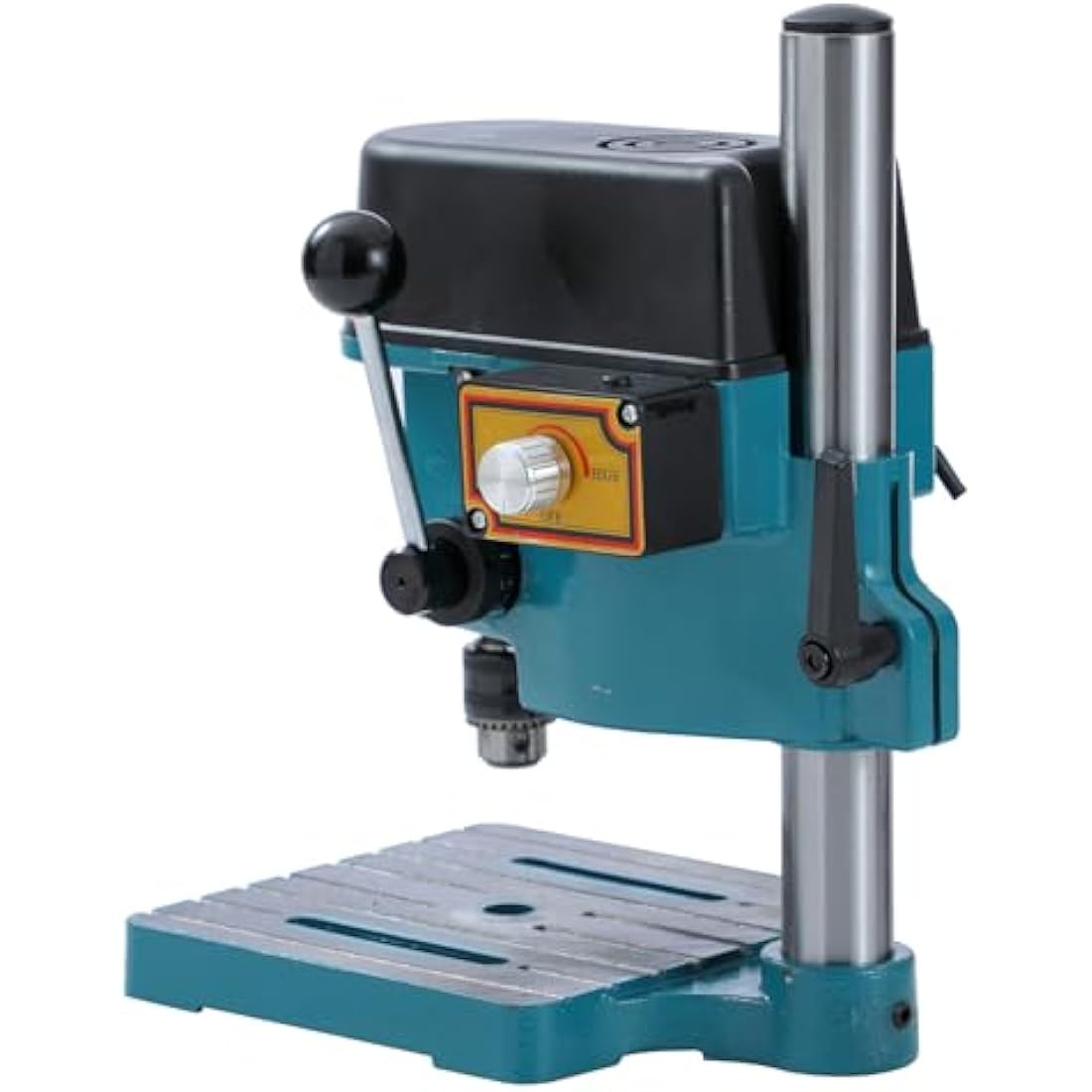KATSU Mini Bench Drill Pillar Press Stand 100W with Fully Adjustable Speed + 6mm Chuck + Handle Lock + Electronic Variable Speed Switch