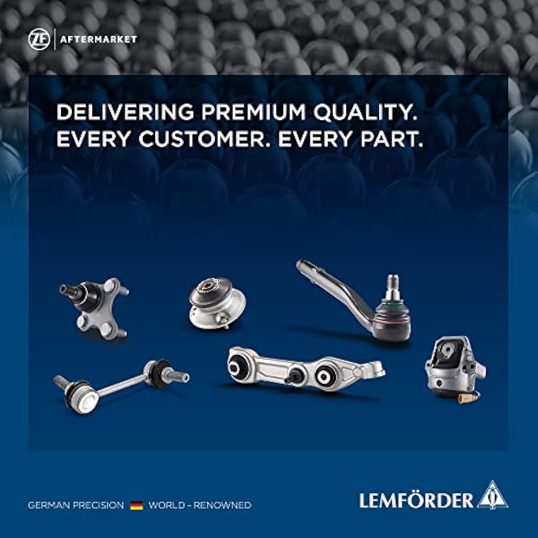 LEMFÖRDER 39616 01 Ball Joint for Land Rover Range Rover Evoque (L538) 2011-2019 Left, Right, Front Axle and other vehicles