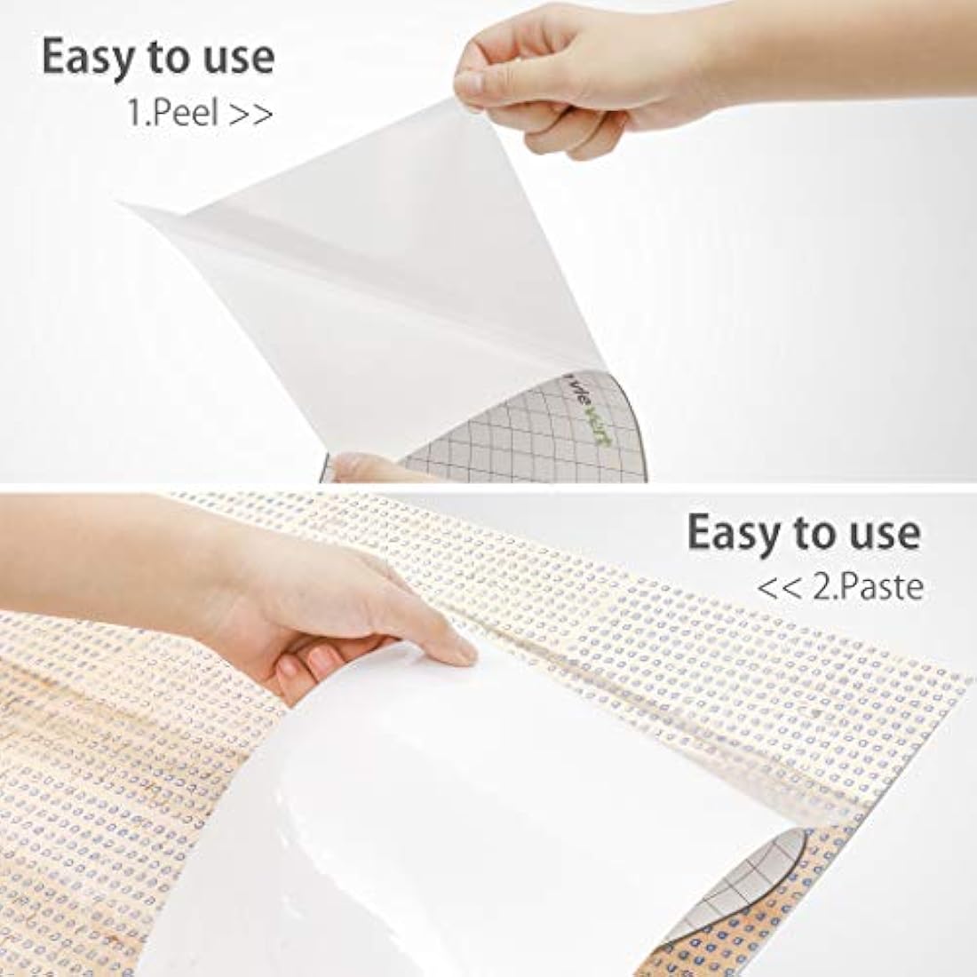 Lavievert Puzzle Saver Peel & Stick Adhesive Paper Jigsaw Puzzle Glue Best Way to Preserve Your Finished Puzzle - 14 Sheets