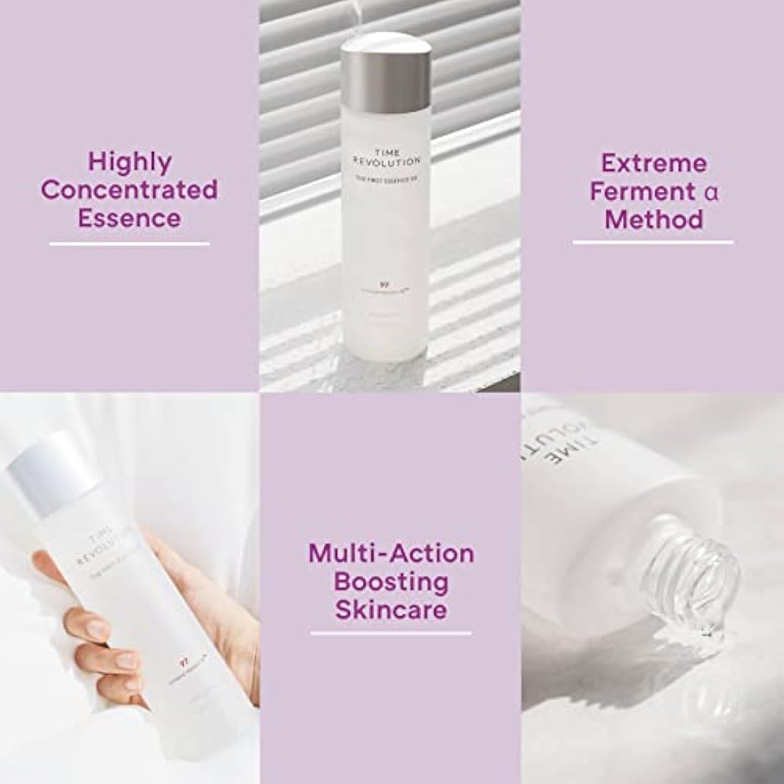 Missha Time Revolution The First Essence (5th Gen) 150ml Essence/Toner That moisturizes and Smoothes The skin Creating A clean Base