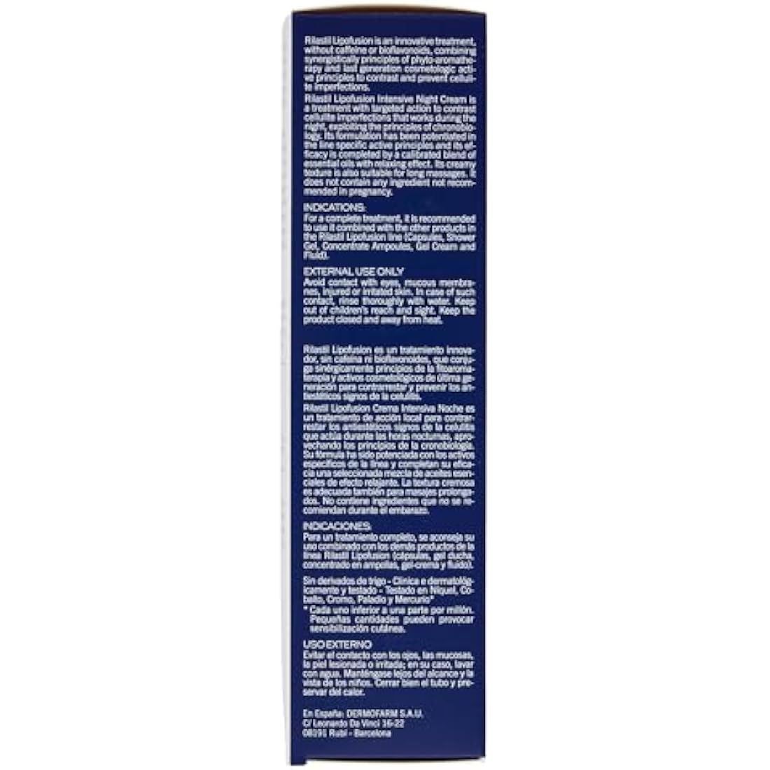 Rilastil Anti-Cellulite Cream LIPOFUSION 200 ml