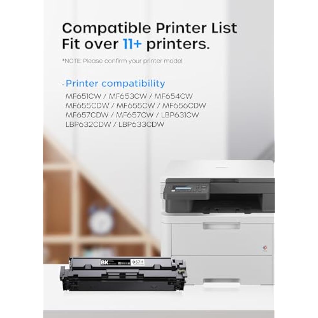 Timink 067H CRG-067H 067 Toner Cartridges with Chip Replacement for Canon i-SENSYS MF655CDW MF655CW MF657CDW MF657CW MF651CW MF653CW MF654CW MF656CDW LBP633CDW LBP631CW LBP632CDW (4-Pack)