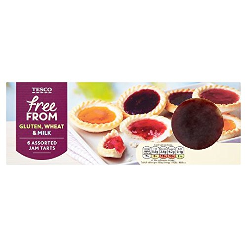 Tesco Free From Jam Tarts 6 Pack