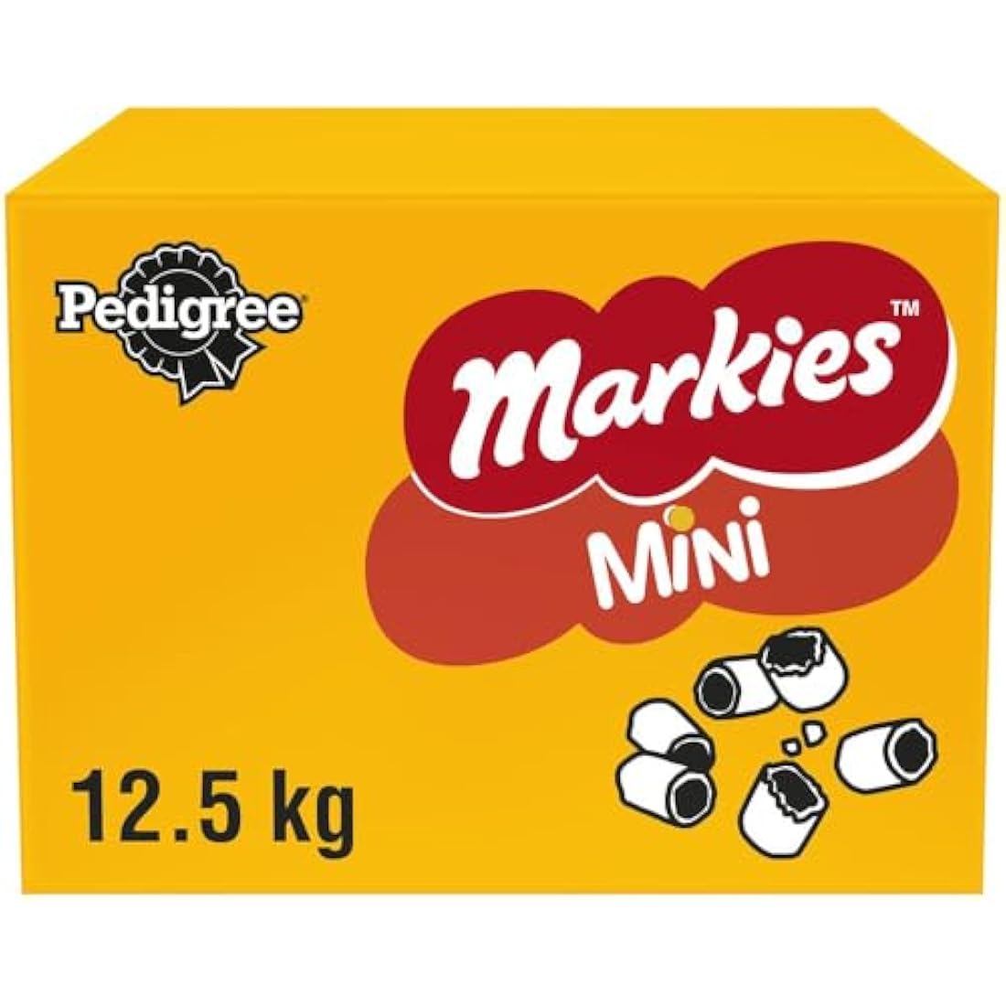 Pedigree Markie Mini - Dog Trests - Biscuit Dog Treats with Marrowbone for Small Dogs - 12.5 kg