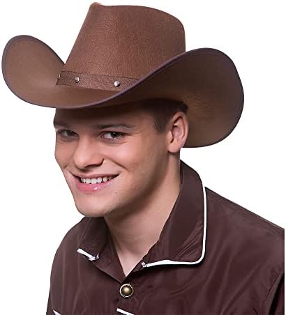 Wicked Costumes Adult Texan Cowboy Hat Fancy Dress Party Accessory
