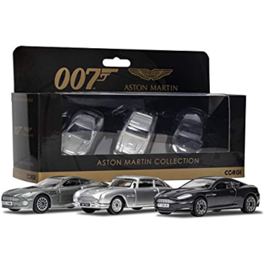 Corgi TY99284 James Bond Aston Martin Collection (V12 Vanquish, DB5, DBS), Silver