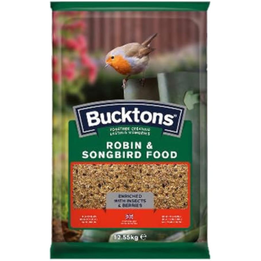 Bucktons Robin and Songbird Seed Mix, 12.55 kg