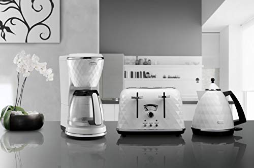 De'Longhi Brillante CTJ4003W 4-Slice Toaster - White