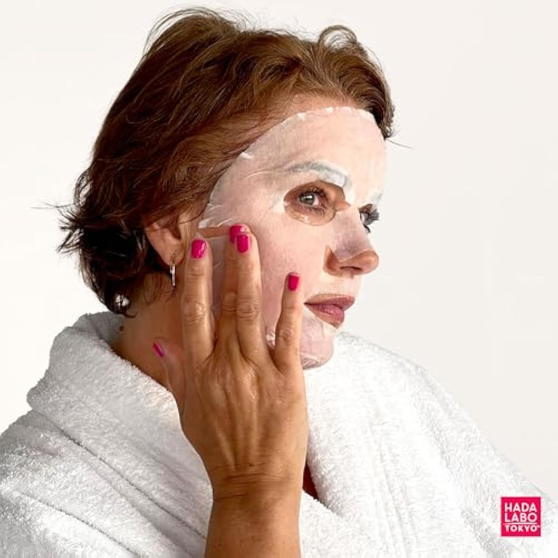 Hada Labo Tokyo - Premium Facial Sheet Masks with Super Hyaluronic Acid, For All Skin Types, (Pack of 10)