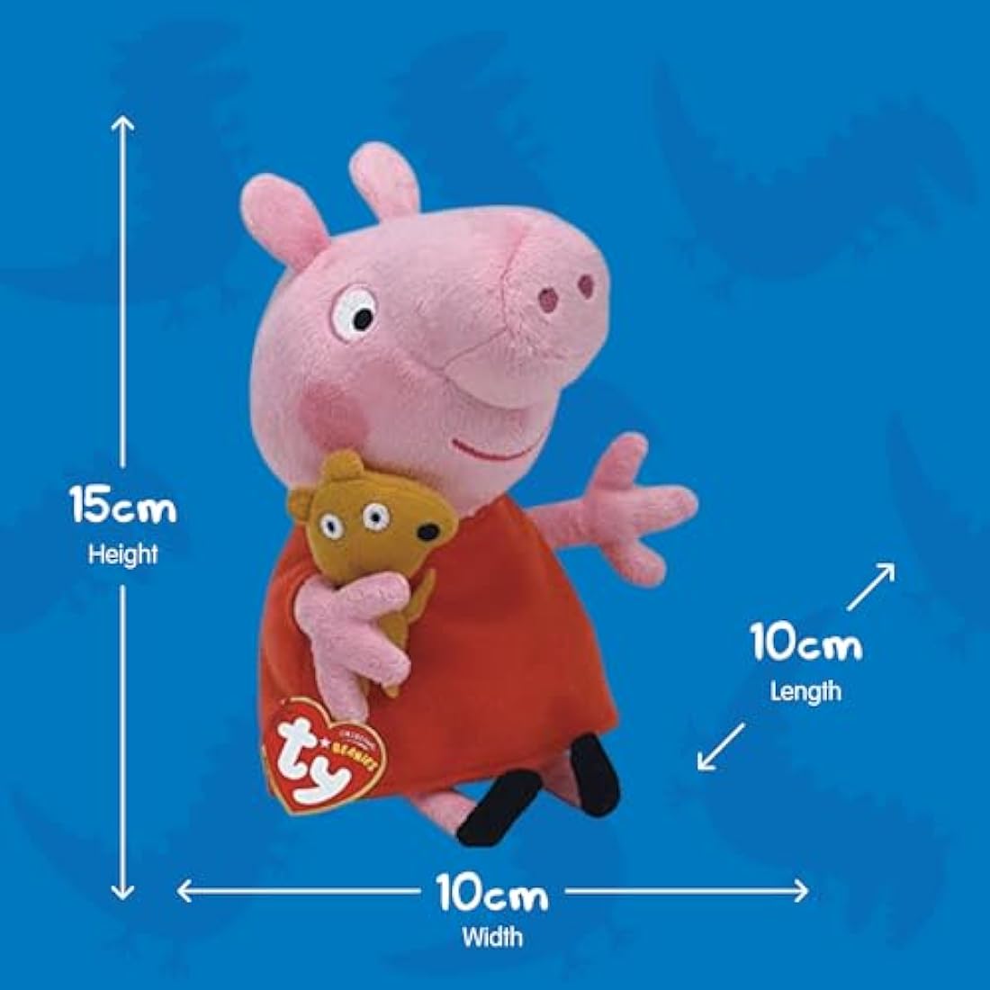 Ty UK Peppa Pig Beanie 6”