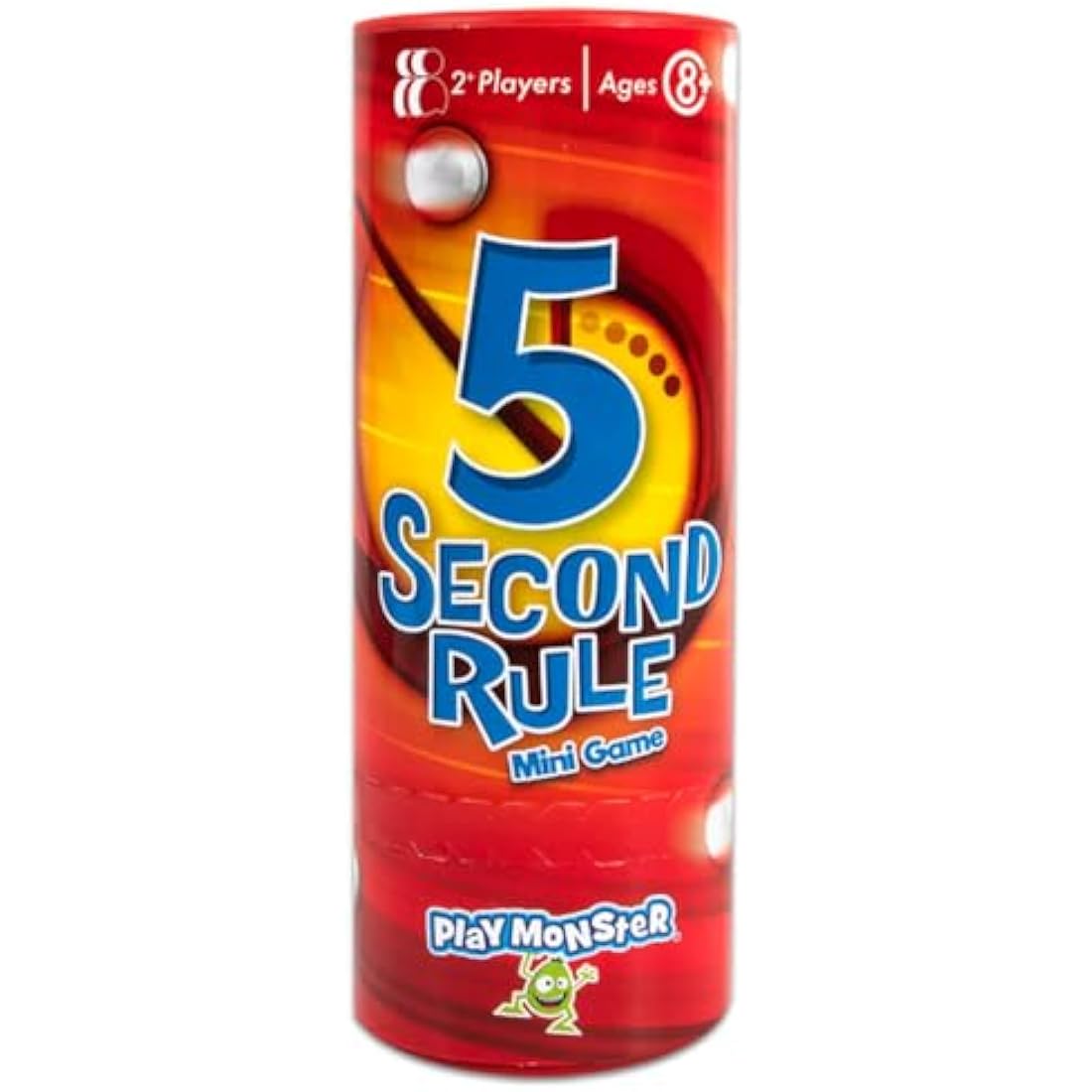 PlayMonster 5 Second Rule Mini | Simple Questions Card Game for Family Fun| Kids & Game Nights |Fast Paced Games | Sunday Games | Games Night | Ages 8+