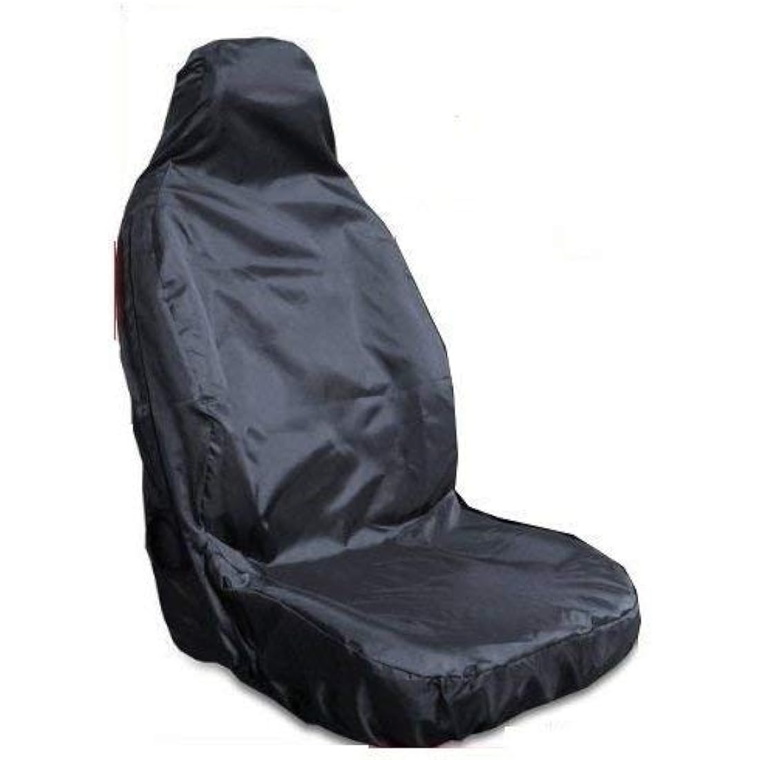 rhinos autostyling FOR MERCEDES SPRINTER 2019 - Single Heavy Duty Driver Captain Passenger Van Car Seat Cover Protector Waterproof - BLACK - 1 x Front