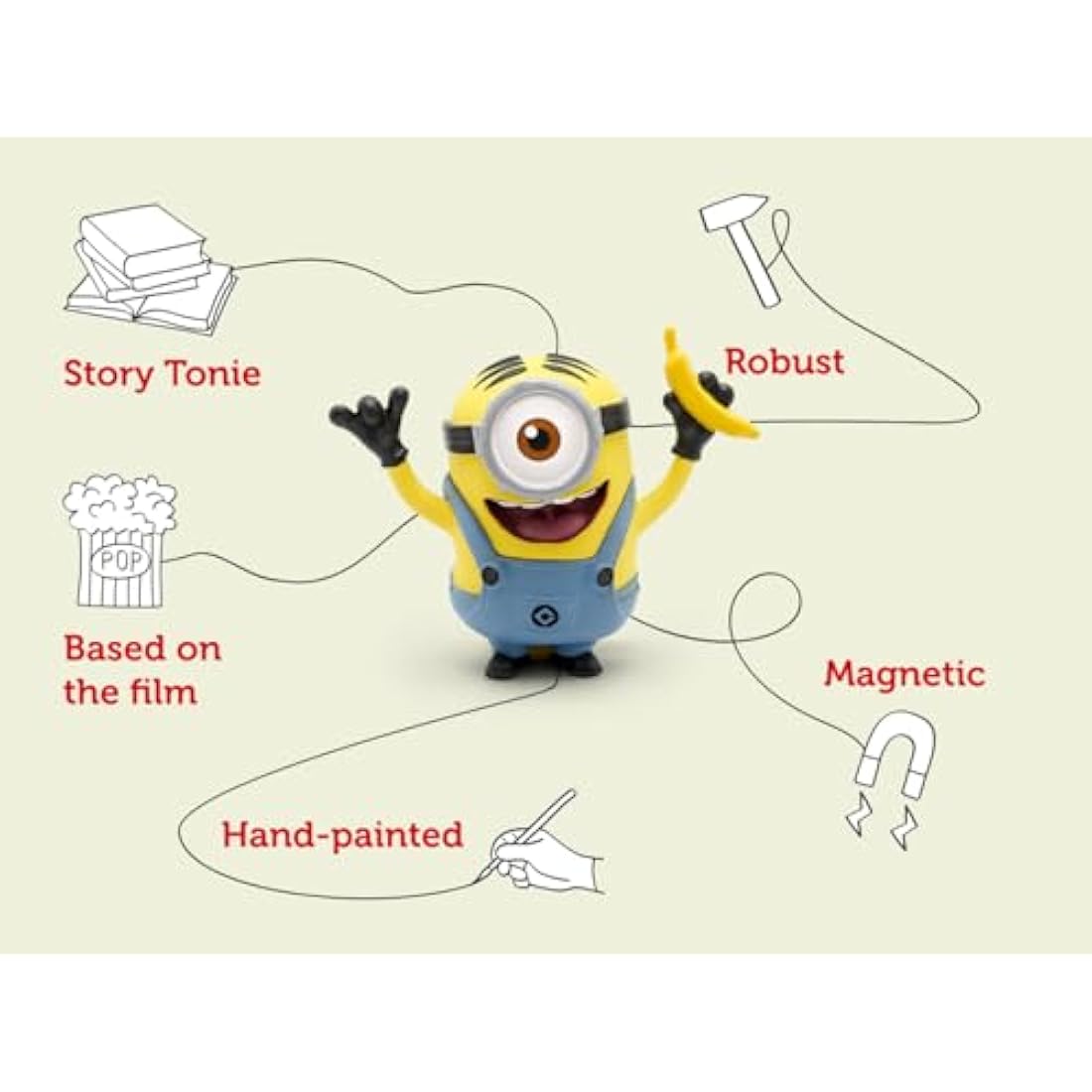 tonies Minions Audio Character - Despicable Me Toys, Despicable Me Audiobooks for Children