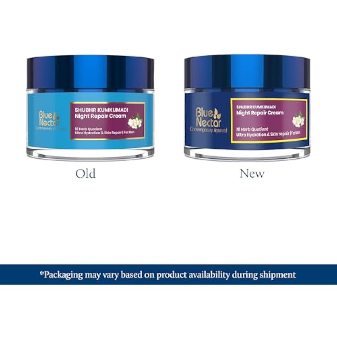 Blue Nectar Jasmine & Pachouli Nourishing Night Repair Cream (Men, 50 g)