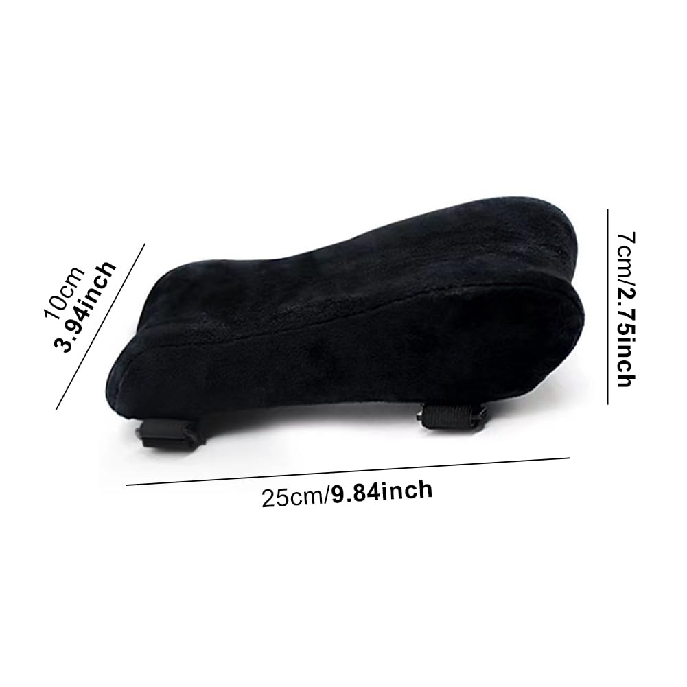 POHOVE 2 Pcs Office Chair Armrest Pads, Memory Foam Arm Covers