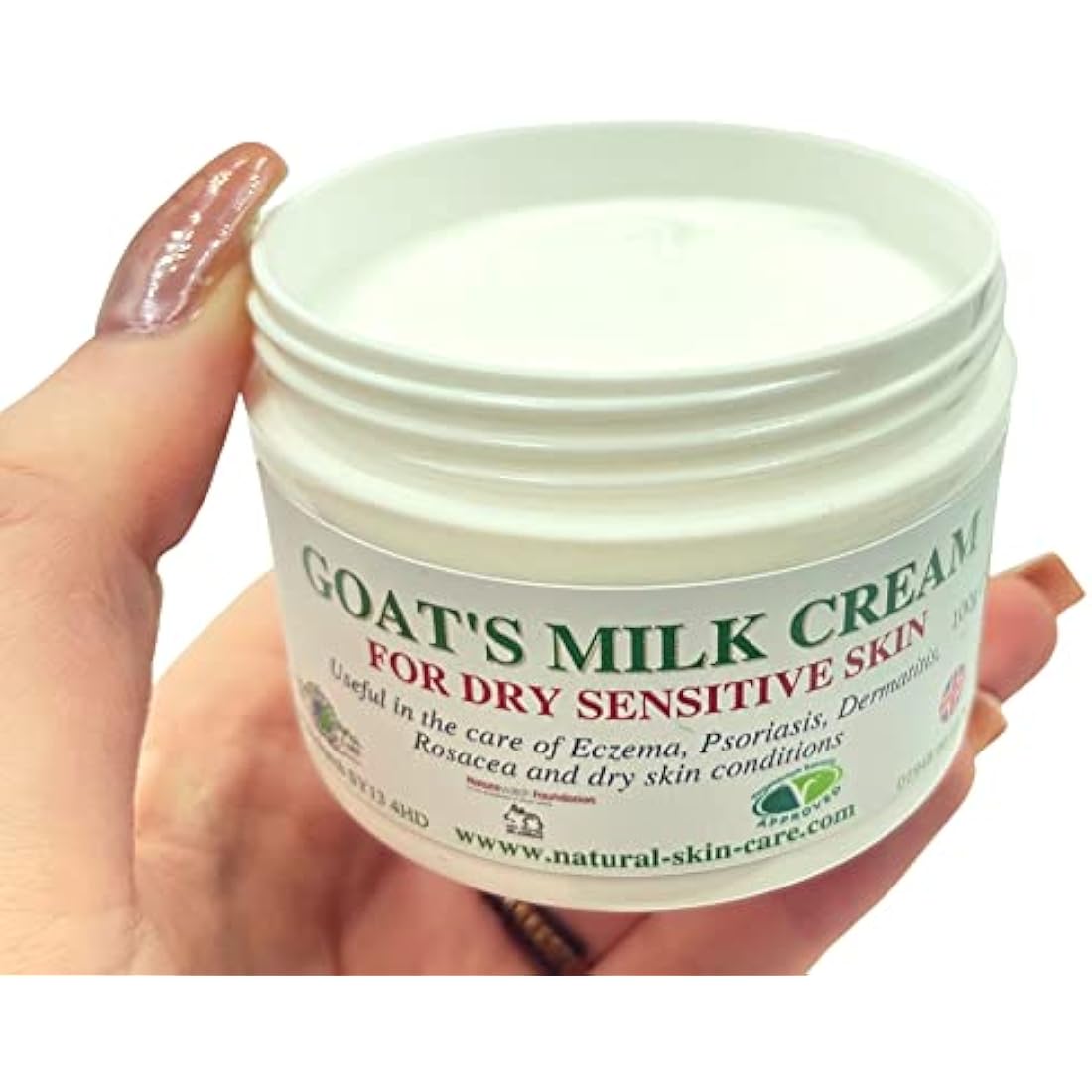 Goat's Milk Moisturising Cream 100g Psoriasis Eczema Dry Skin Dermatitis