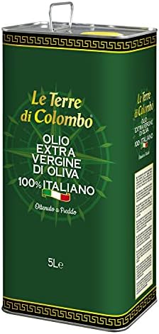 Le Terre di Colombo – 100% Italian Extra Virgin Olive Oil, 5 L