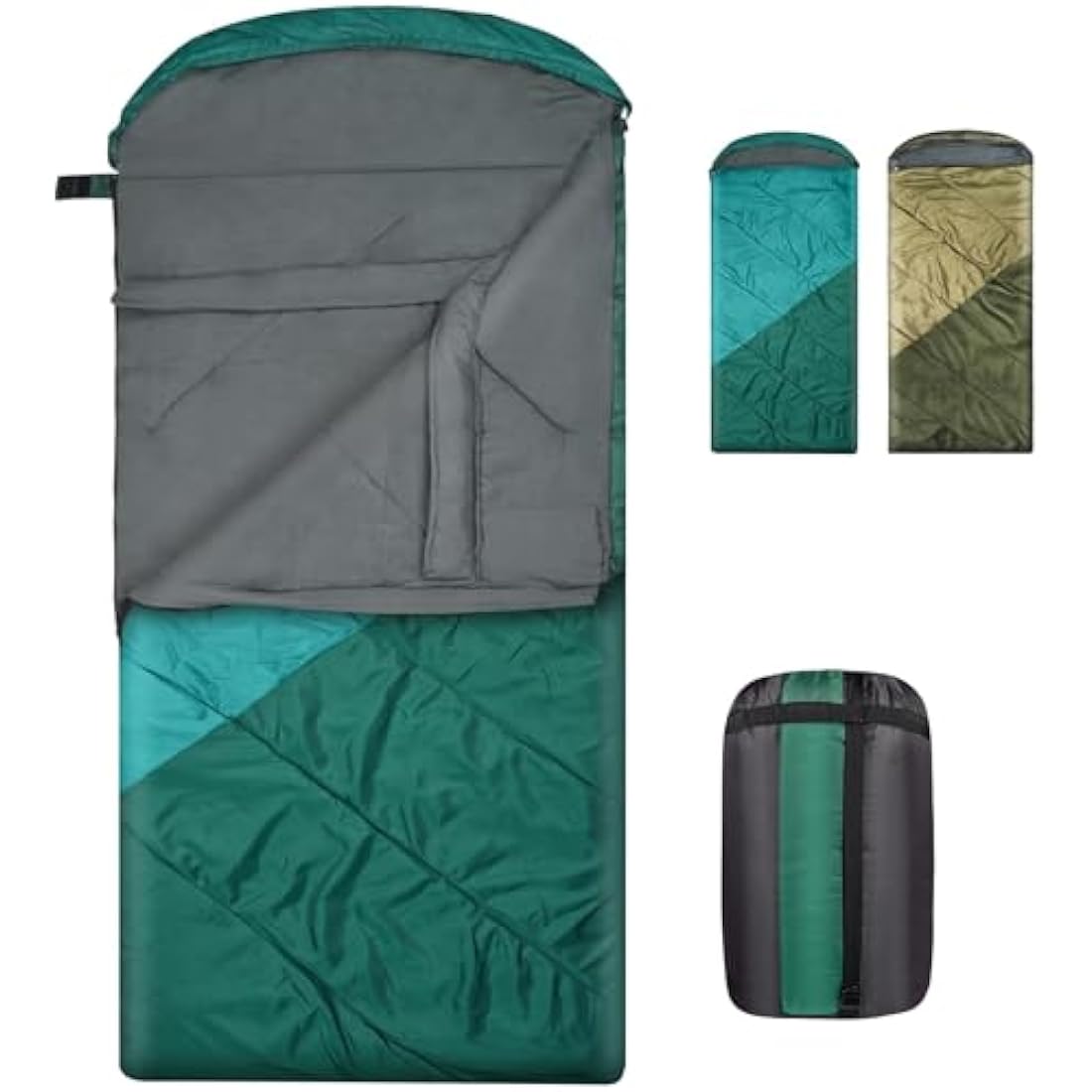 Mcota Sleeping Bag for Adults, Lightweight waterproof XL Sleeping Bag for Camping Backpacking or Hiking, Fit for Big and Tall Person Warm & Cold Weather Activities