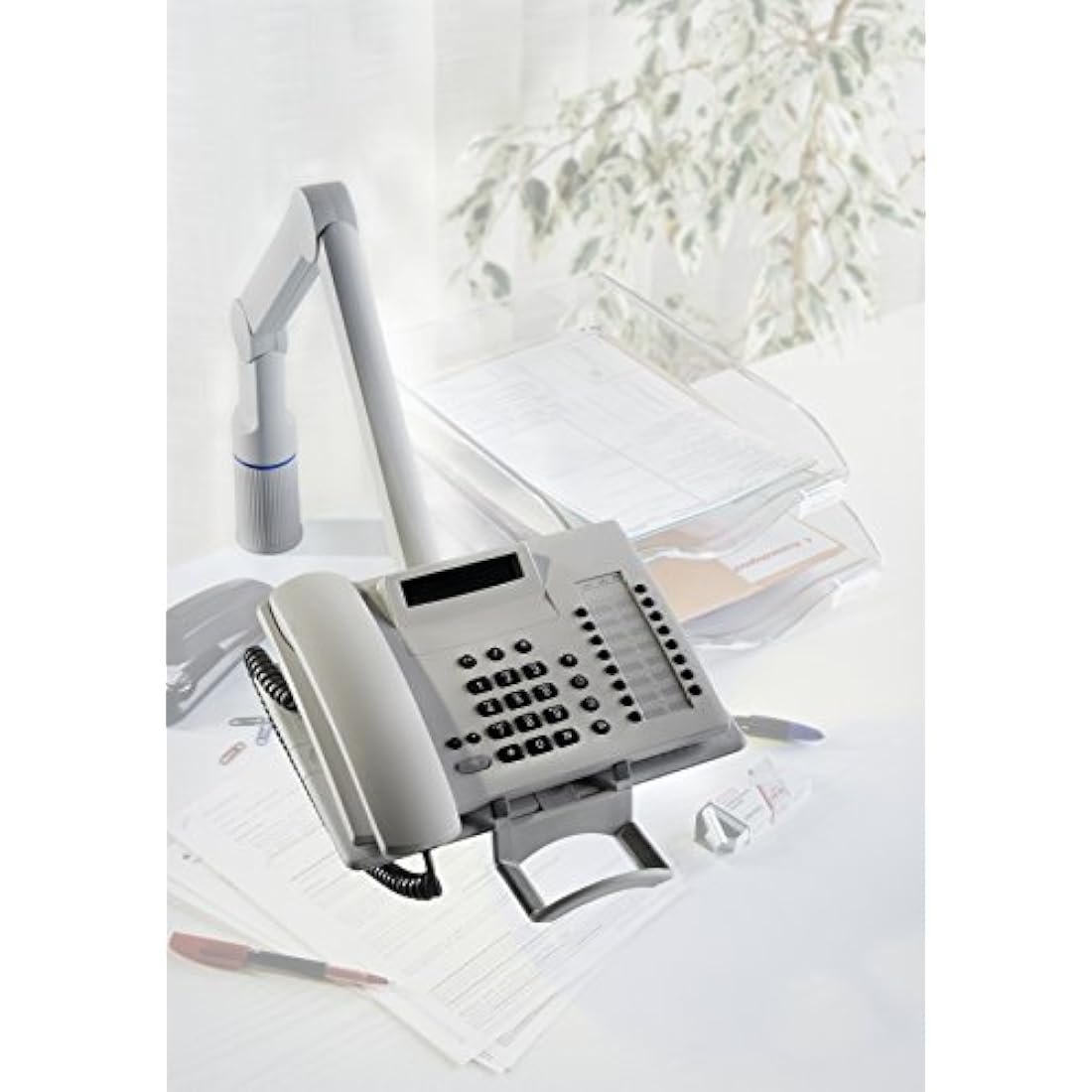 Schneider Novus TalkMaster 710+0002+000 Telephone Swivel Arm 2.0 kg Light Grey
