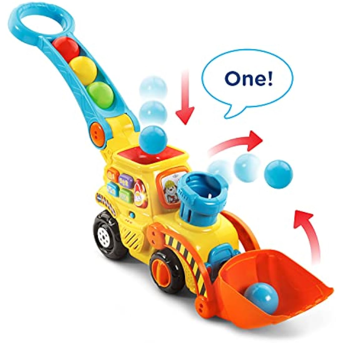 VTech Pop-a-Balls Push & Pop Bulldozer