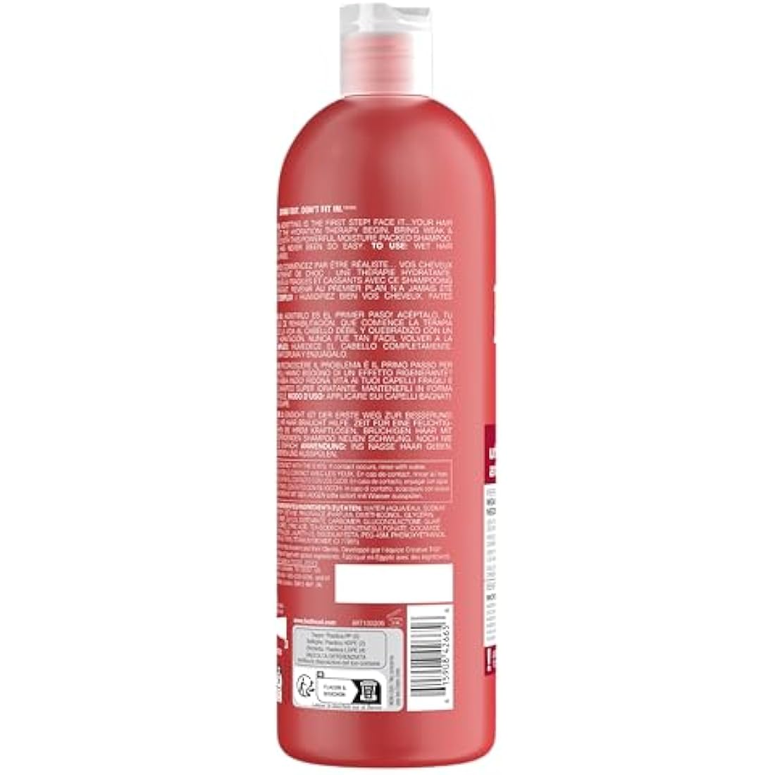 Bed Head by TIGI - Urban Antidotes Resurrection Shampoo - Ideal for Damaged Hair - 750 ml